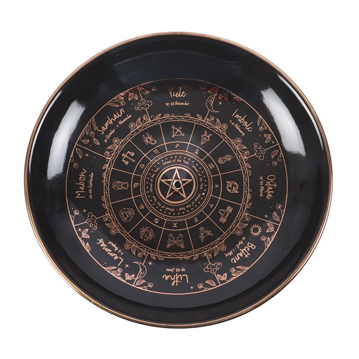 Wheel of the Year Incense Holder