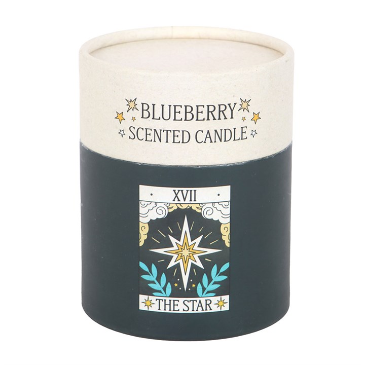 The Star Vintage Tarot Blueberry Candle